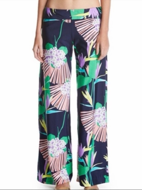 Trina Turk Other - NWT Trina Turk Midnight Paradise Swim Coverup Wide Leg Pants size XS